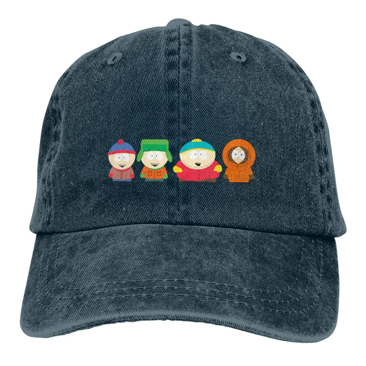 South Park Baseball Cap - Eric Cartman Stan Kyle Kenny Snapback Hat for Fans