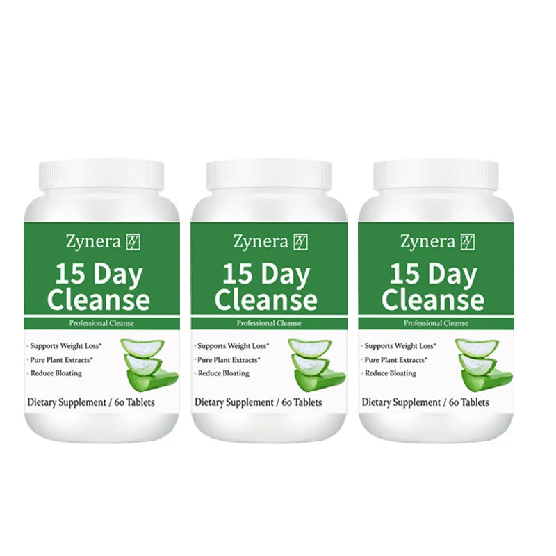 Aloe Vera Detox & Slimming Capsules - Powerful Fat Burner for Men & Women