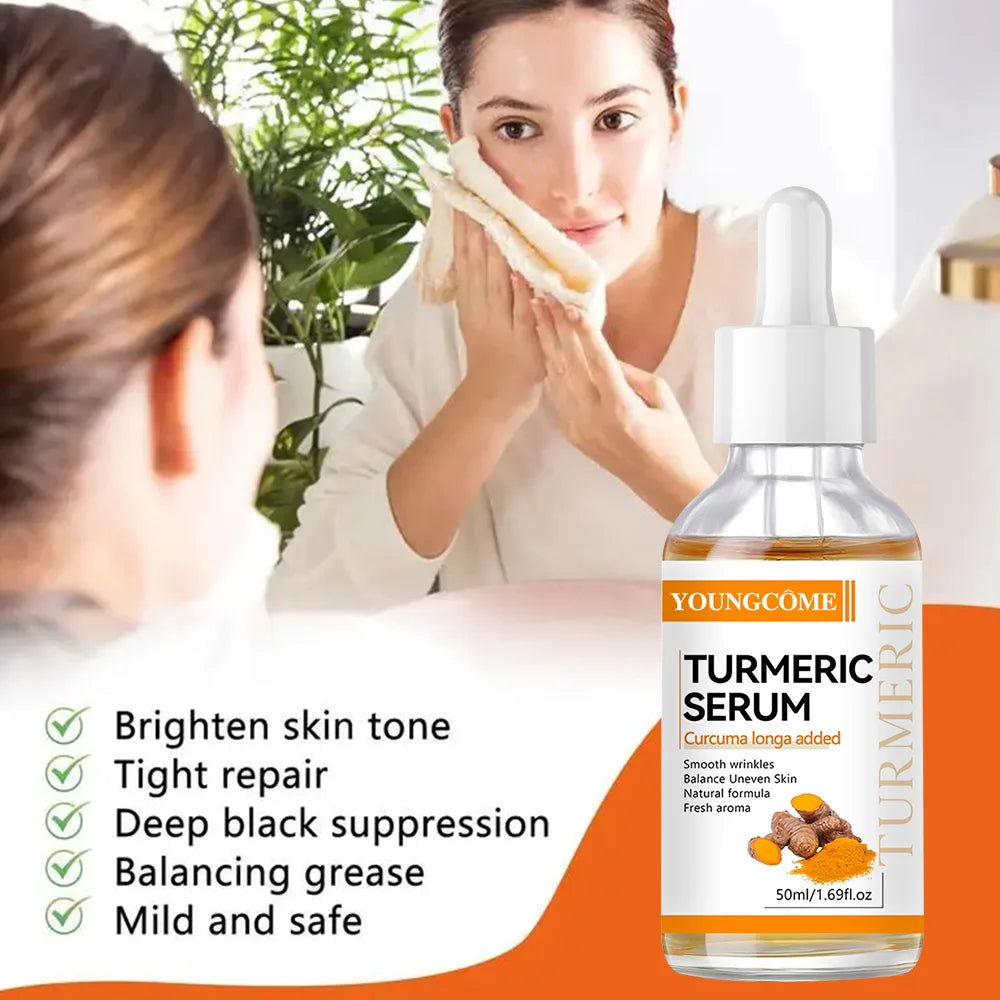 Turmeric Facial Essence Serum - Anti-Aging, Brightening & Deep Nourishment
