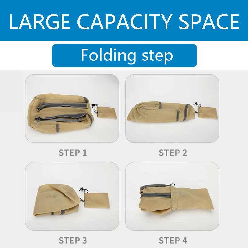 Foldable Outdoor Backpack - Lightweight Hiking & Cycling Daypack
