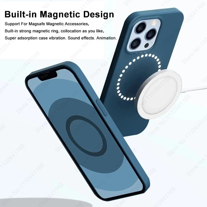 Animated Leather Case for iPhone 16/15/14/13 Pro Max - MagSafe Compatible