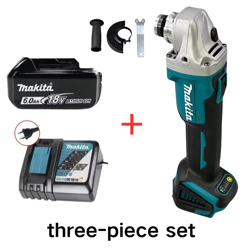 Makita 18V Brushless Angle Grinder 125mm – Cordless Cutting & Polishing