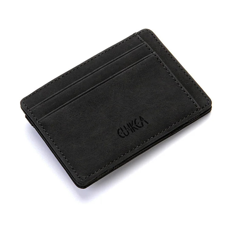 PU Leather Magic Wallet – Zipper Coin Pocket