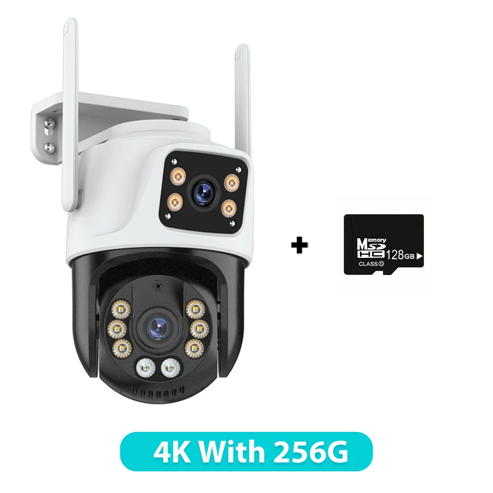 Outdoor PTZ WiFi Security Camera – Auto Tracking