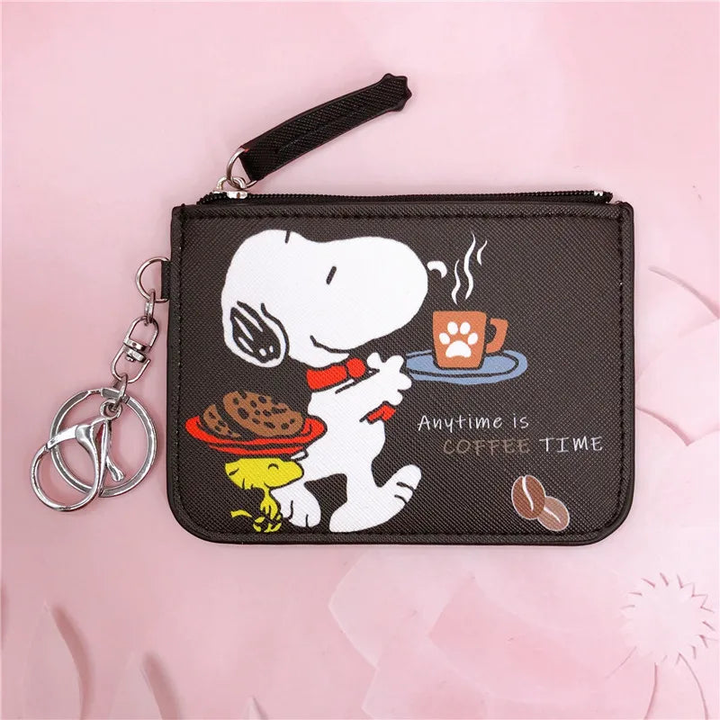 Snoopy Coin Purse – Cute Zipper Wallet