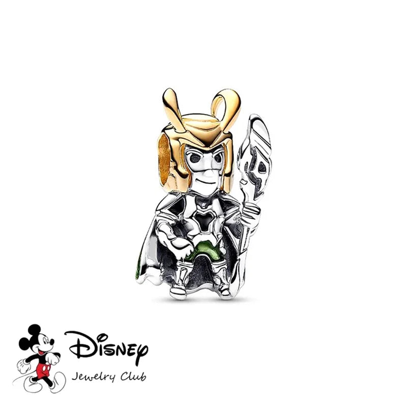Disney Charm Beads Bracelet – Mickey & Stitch Style