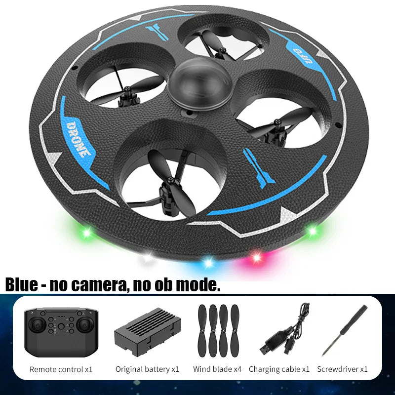 MX85 UFO Mini Drone for Kids - Intelligent Obstacle Avoidance, Safe Foam Design (50g)