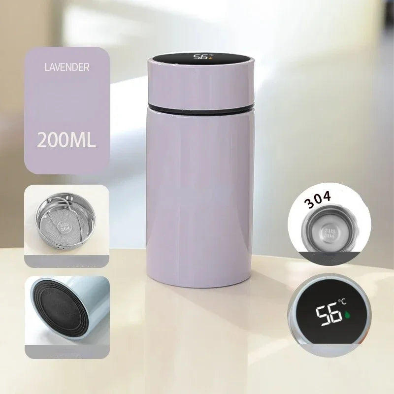 Stainless Steel Vacuum Insulated Water Bottle - 200ml-1000ml Thermal Flask