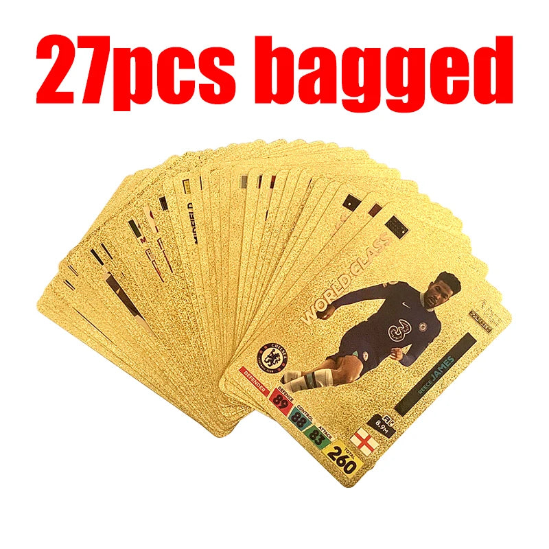 Football Trading Cards 27 Pcs – Limited Edition Star Player Signature Series
