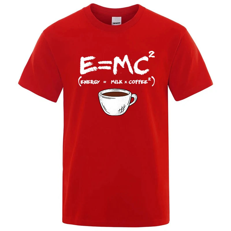Men’s Cotton Graphic T-Shirt Casual Funny Tee
