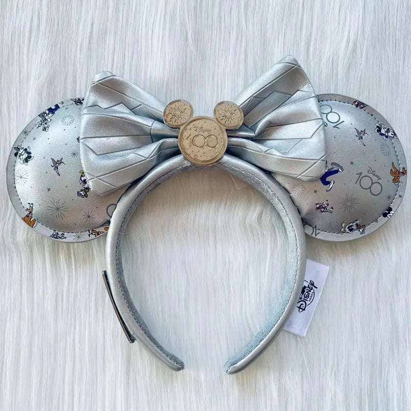 Disney Mickey Ears Headband – Minnie Sequin Party Hairband for Women & Girls