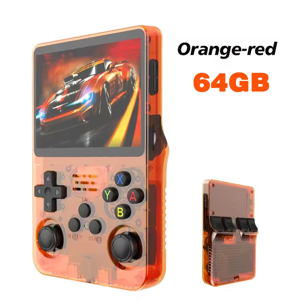 R36S Retro Handheld Game Console - 3.5" Linux System with 128GB Memory
