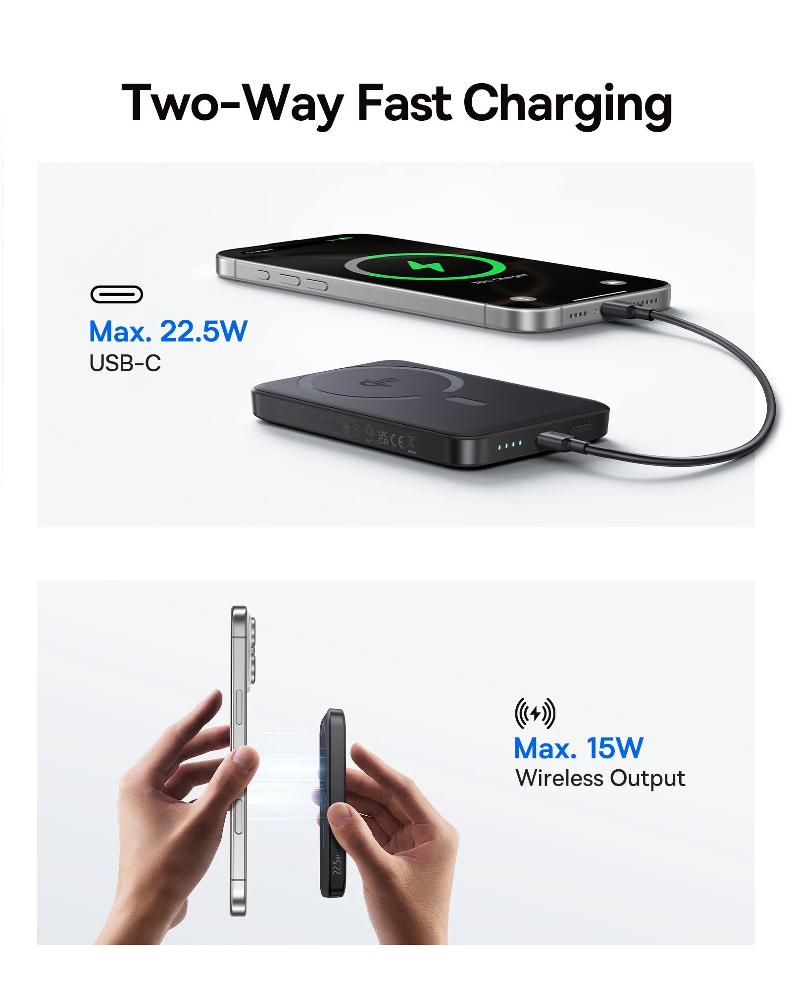 Baseus Qi2 10000mAh Magnetic Wireless Power Bank