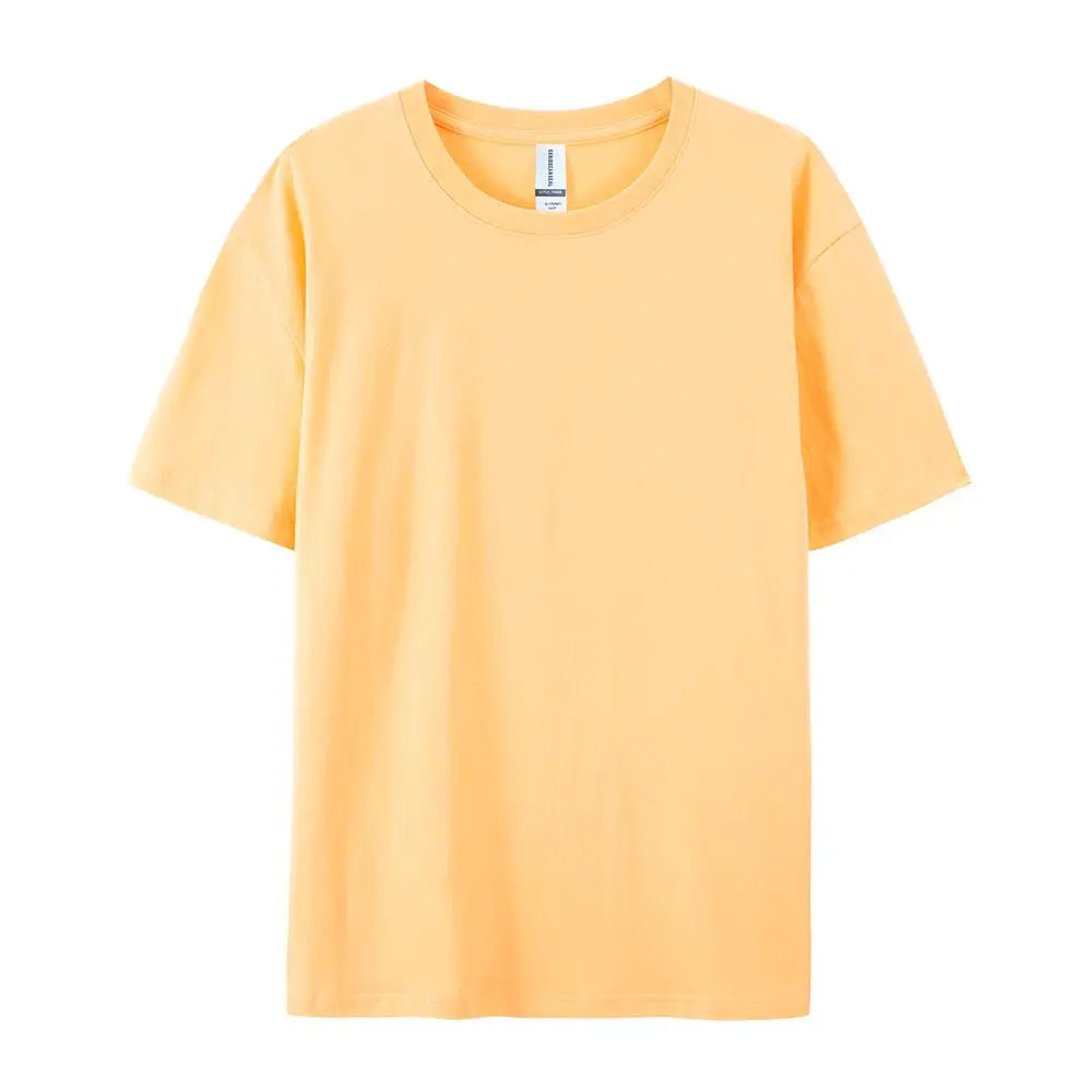 Loose Cotton T-Shirt Couple Fashion Trend Tee
