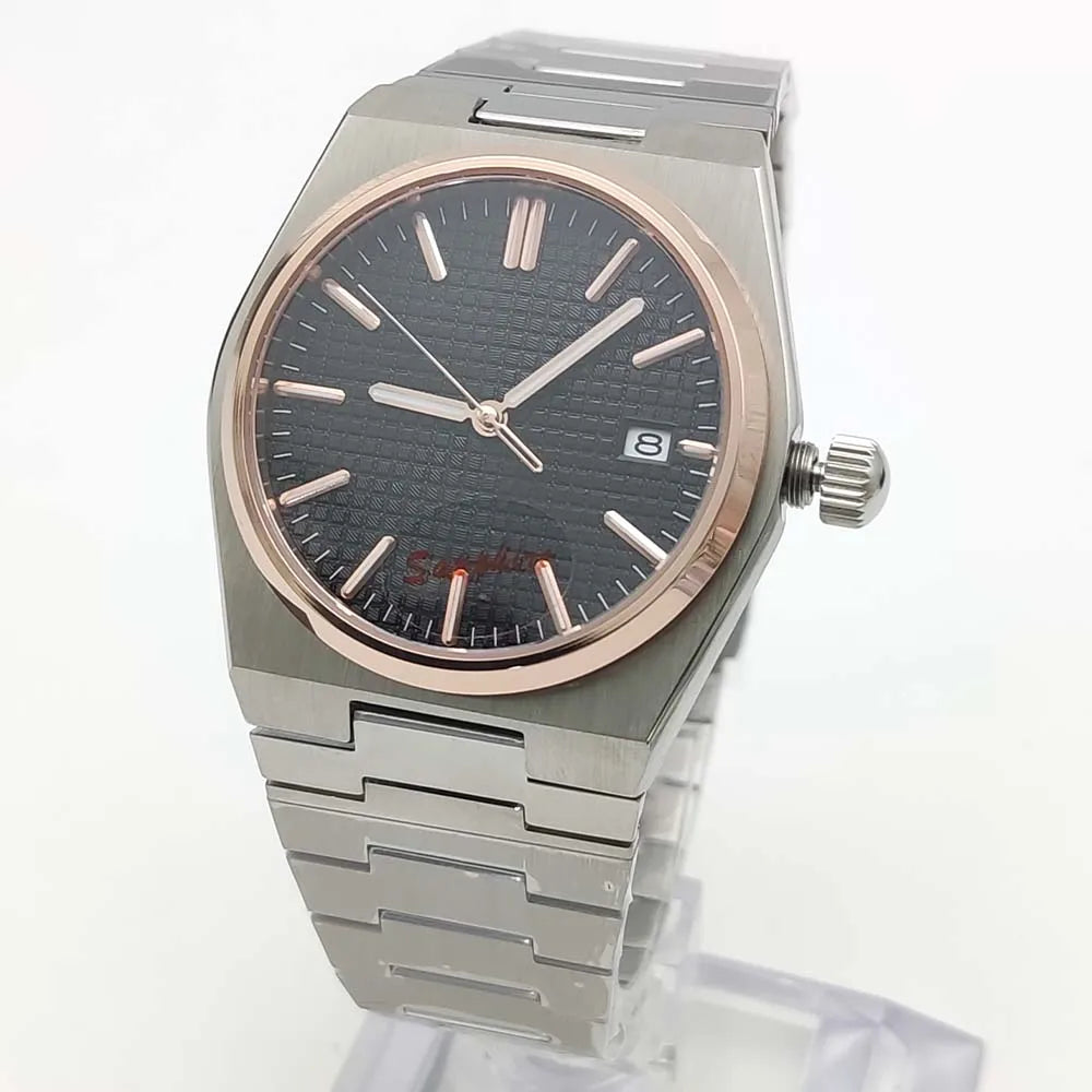 40mm NH35 Automatic Mechanical Watch - Sapphire Glass Waterproof Men's Watch