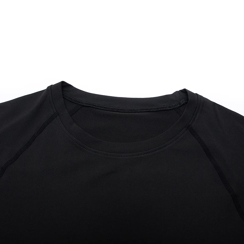 Men's Compression Long Sleeve Athletic Shirt - Running & Gym Performance Top