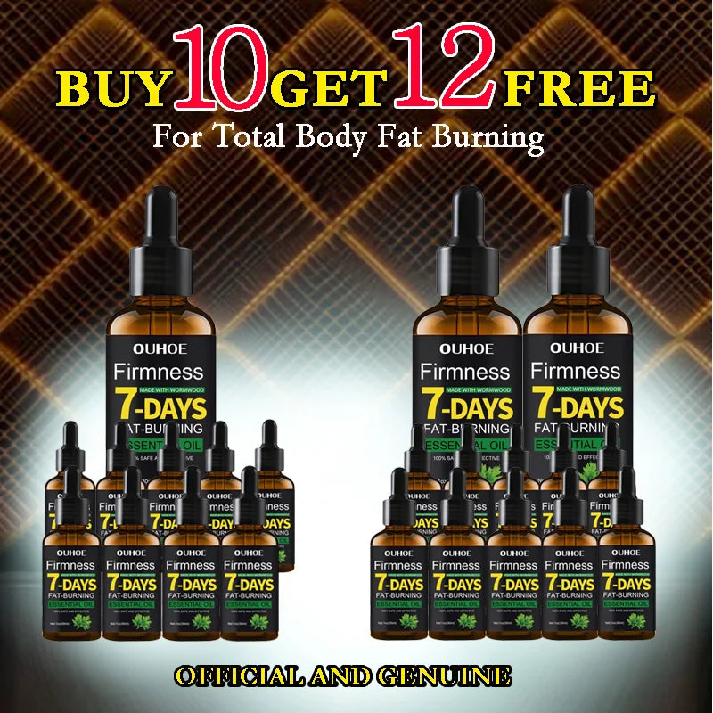 Natural Weight Loss Oil - Belly Fat Burning Cream with Green Tea & Grape Extract