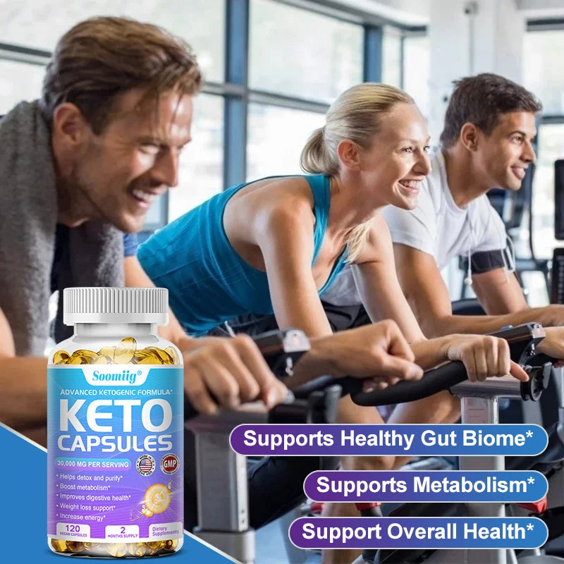 Apple Cider Vinegar Keto Capsules - Fat Burning, Detox & Metabolism Booster