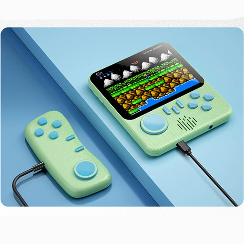 Handheld Game Console - 3.5" Screen with 666 Retro Classic Games & Joystick