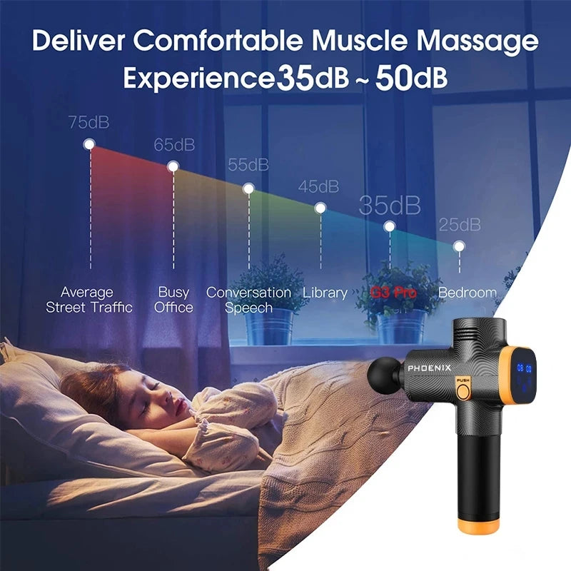 hoenix A2 Deep Tissue Massage Gun – Muscle & Pain Relief