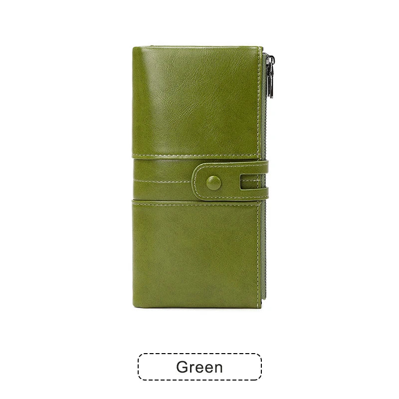 Women’s Long Wallet – PU Leather Handbag