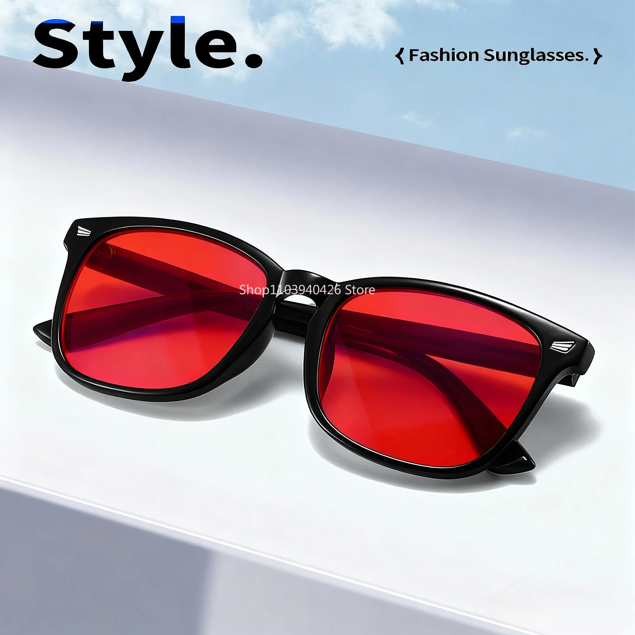 Red Lens Blue Light Blocking Glasses - Sleep & Eye Strain Relief