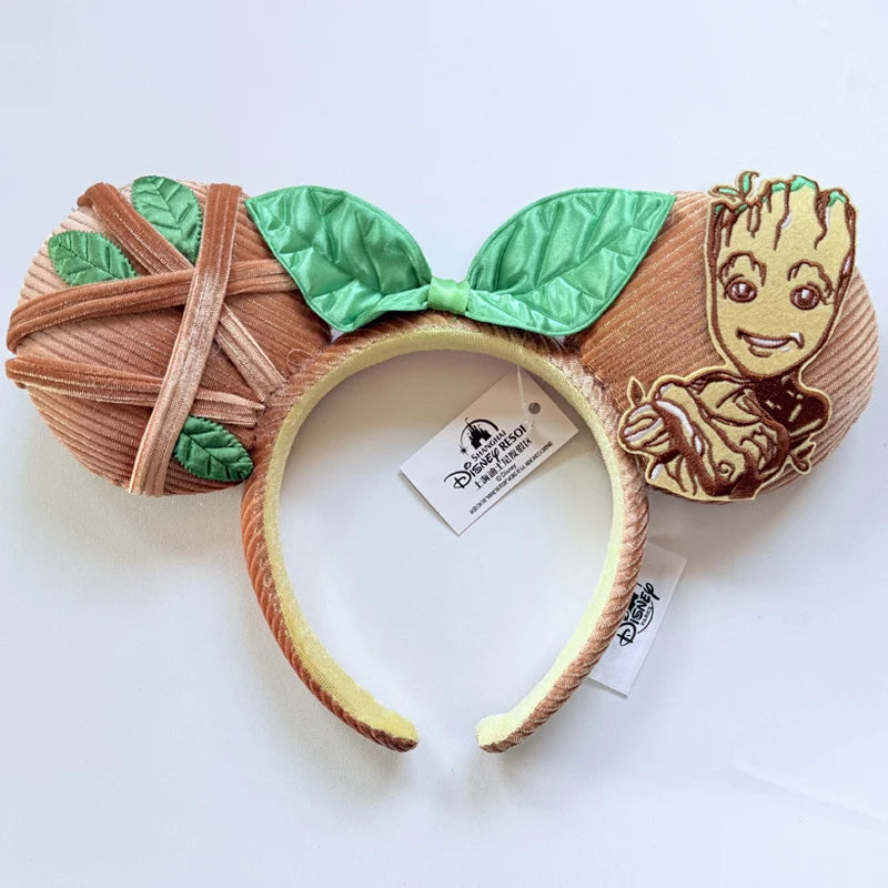 Disney Mickey Ears Headband – Minnie Sequin Party Hairband for Women & Girls