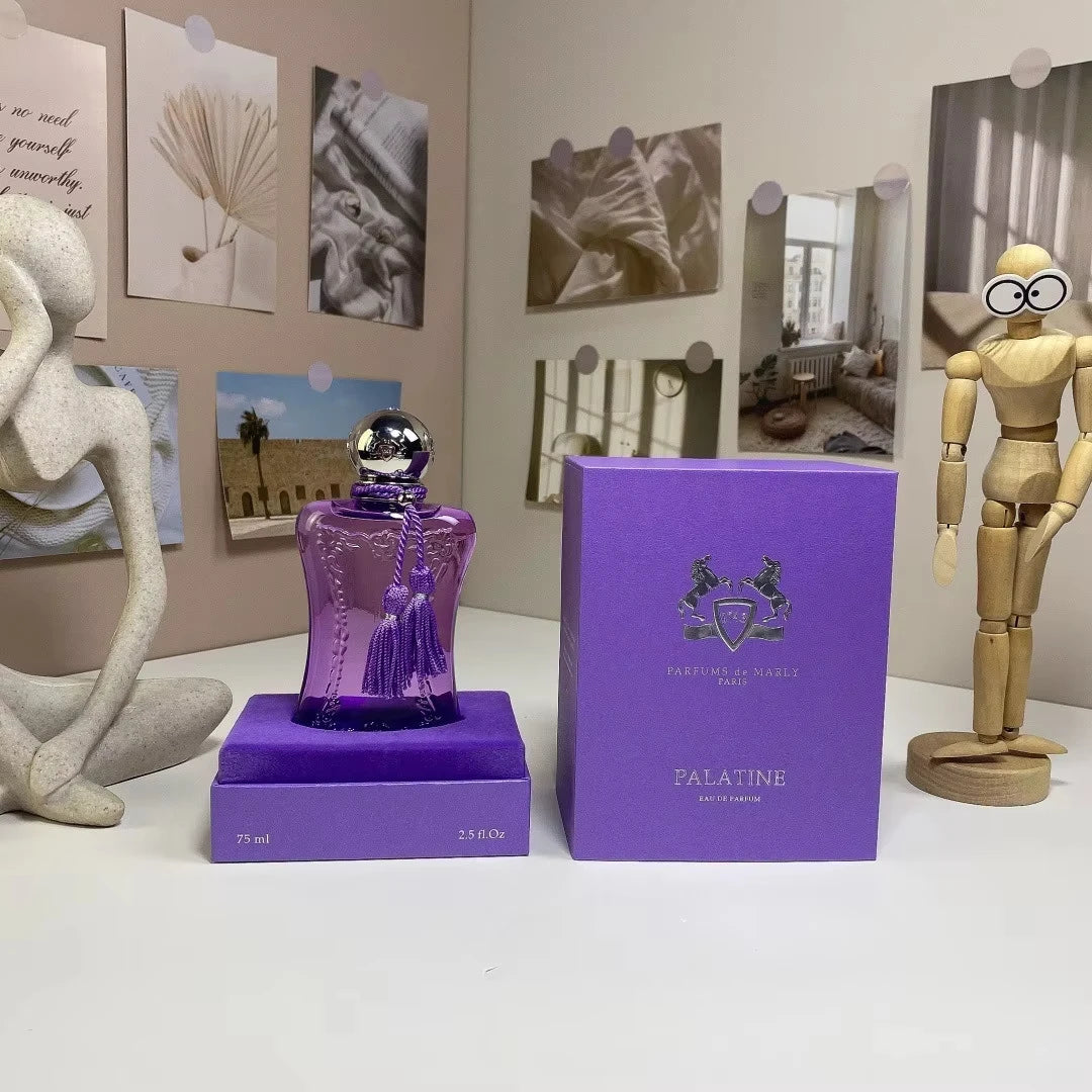 Floral Lavender Eau de Toilette - Vintage Woody Fougère Perfume with Pepper Notes for Women & Men (75ml)