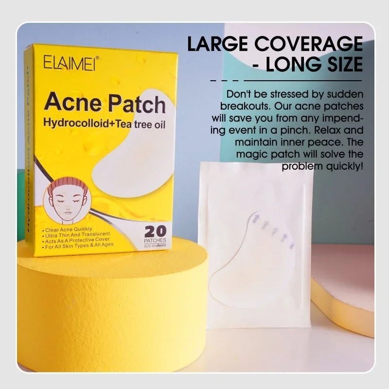 20 Patches Acne Patch Pimple Patches Blemish Protective Cover Absorbing Spot