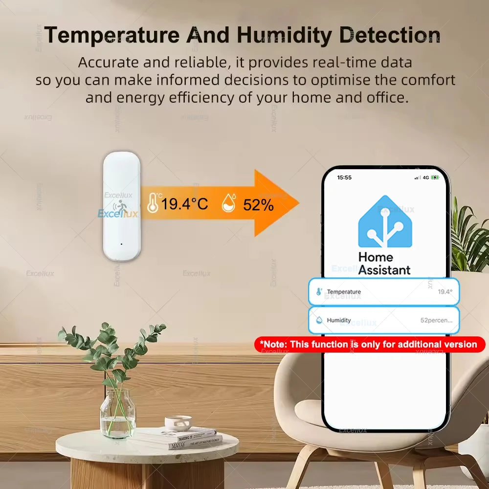 🏠 YOUR HOME'S SIXTH SENSE! Smart ZigBee Motion Sensor - 3-in-1 Security Brain 🧠