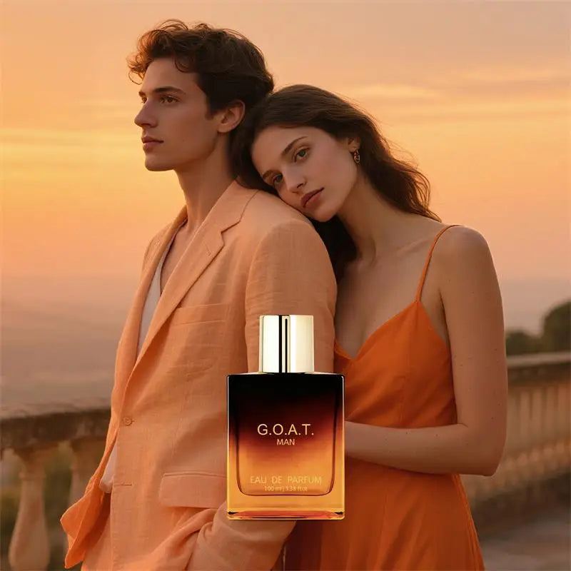 Fresh Sandalwood Vanilla Men's Cologne - Long-Lasting Eau de Parfum for Couples' Dates (50ml/100ml)