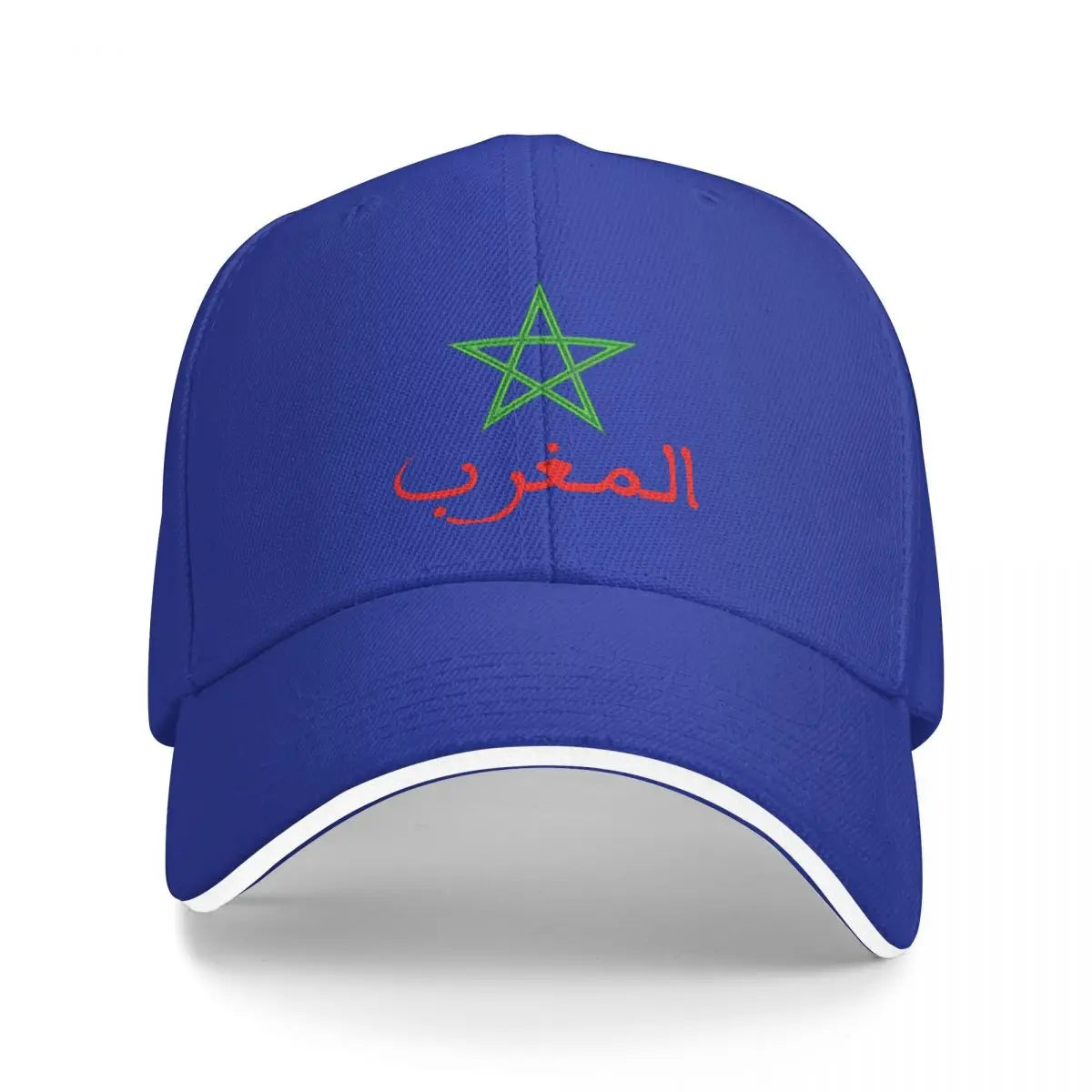 Morocco Flag Baseball Cap - Kingdom of Morocco Windproof Snapback Hat for Men & Women