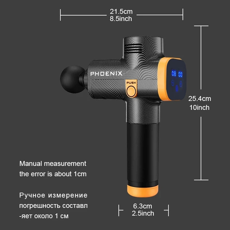 hoenix A2 Deep Tissue Massage Gun – Muscle & Pain Relief