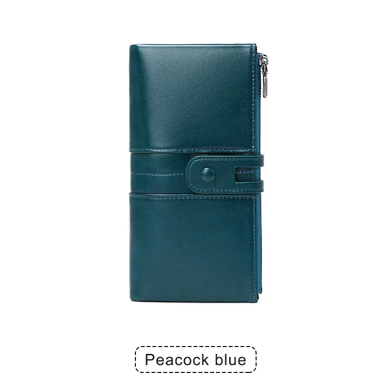 Women’s Long Wallet – PU Leather Handbag