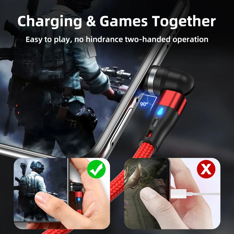 AUFU 7Pin 5A Magnetic Type-C Fast Charging Cable