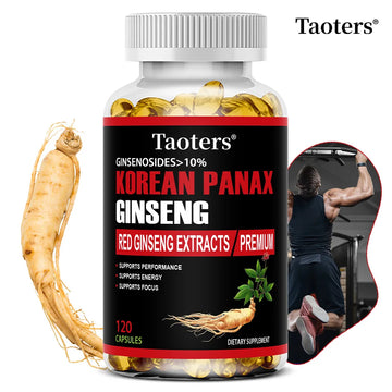 Korean Red Ginseng Supplement - Energy, Vitality & Mental Performance Boost