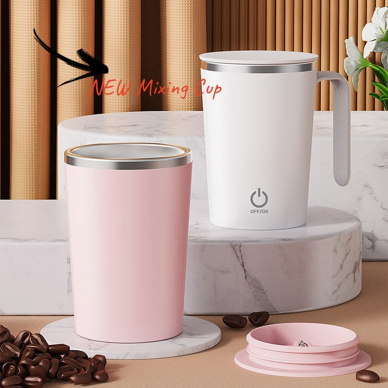 Electric Self-Stirring Coffee Mug – Automatic Mixing Cup with USB Charging (301–400ml)