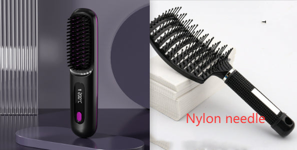 2‑in‑1 Hairbrush – Buy 1 Brush, Get 1 Cap FREE