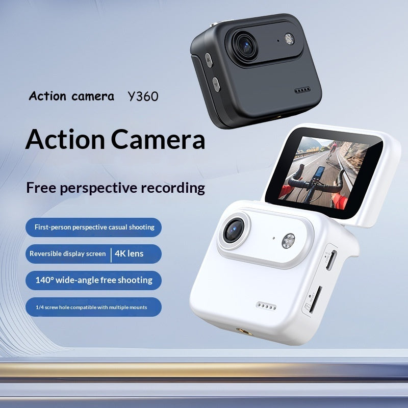 4K HD Action Camera with Chest Mount – Waterproof Sports Cam for Cycling, Hiking & Adventure
