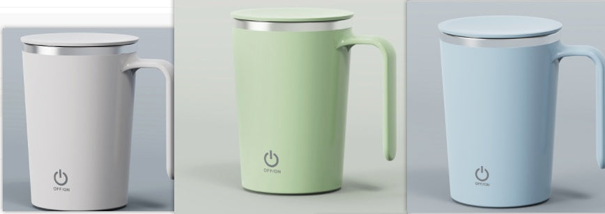 Electric Self-Stirring Coffee Mug – Automatic Mixing Cup with USB Charging (301–400ml)