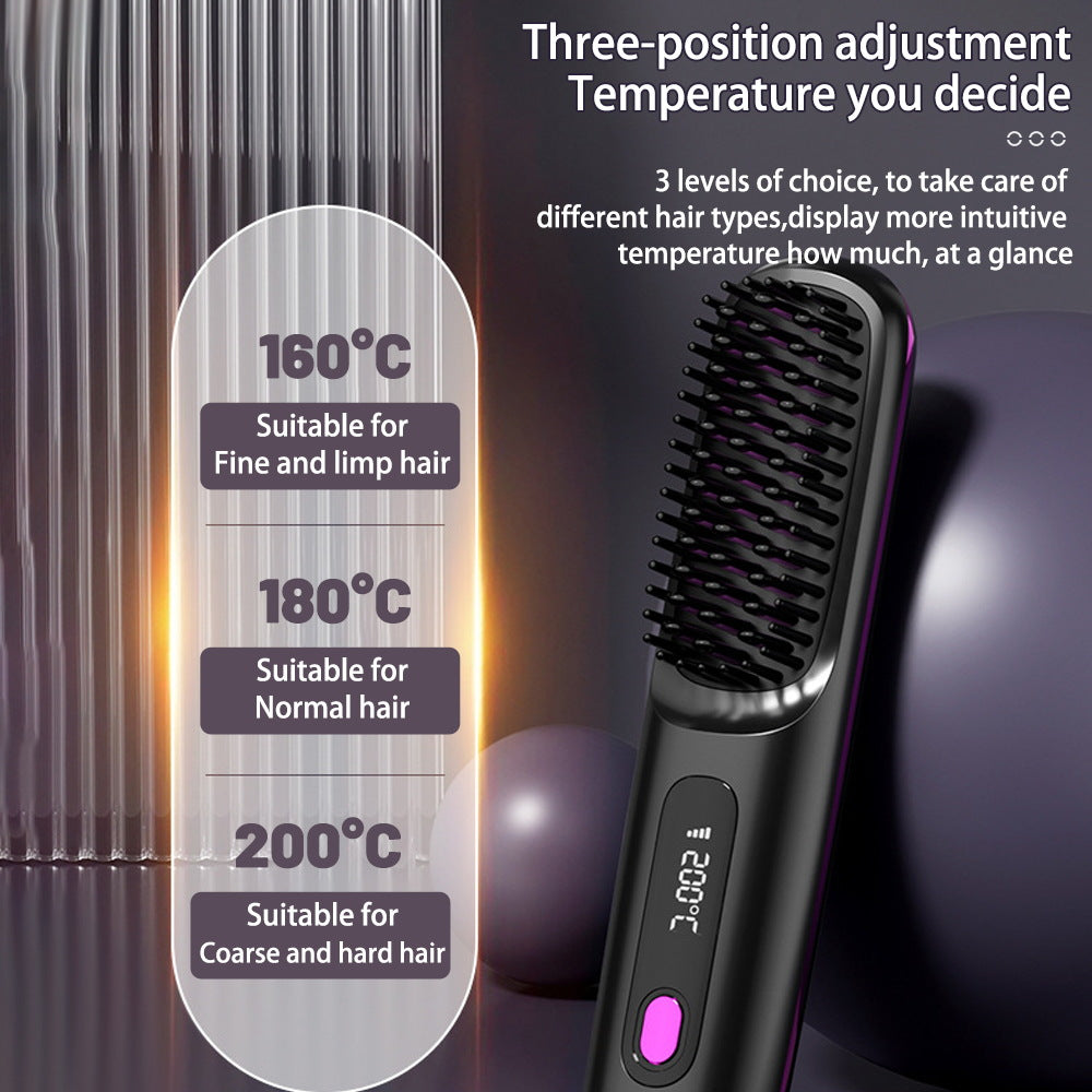 2‑in‑1 Hairbrush – Buy 1 Brush, Get 1 Cap FREE